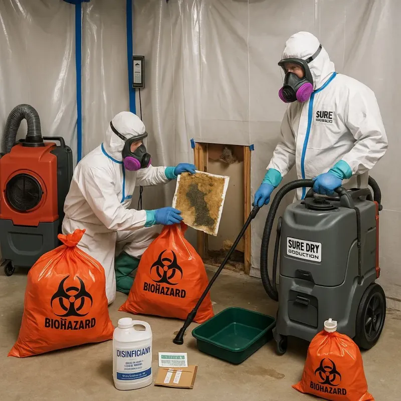 Contaminated Water Handling Protocols process in Beaufort County, NC