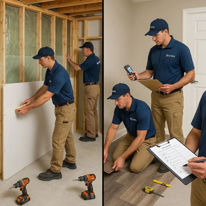 Repairs and Reconstruction process in Beaufort County, NC
