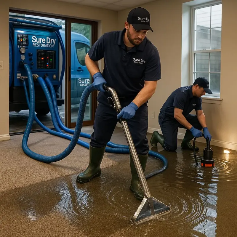 Water Extraction and Removal process in Beaufort County, NC